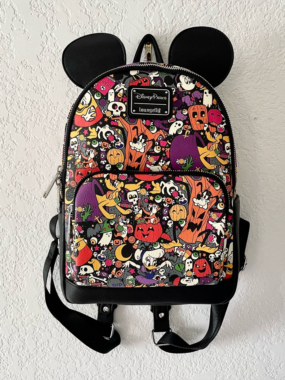 Loungefly Disney Parks Halloween 2022 Backpack MultiPrint